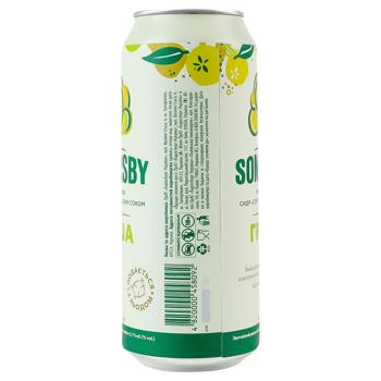 Сидр Somersby з грушевим соком 4,7% 0,5л - купити, ціни на Чудо Маркет - фото 2