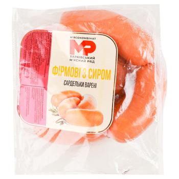 Kharkiv Miasnyi Riad Firmovi Sausages with Cheese First Grade - buy, prices for - photo 1