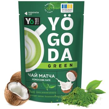 Yogoda Green Matcha Coconut Latte Concentrated Tea 40g - buy, prices for Auchan - photo 1