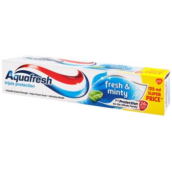 Aquafresh Triple Protection Fresh&Minty Toothpaste 100ml - buy, prices for Supermarket "Kharkiv" - photo 8