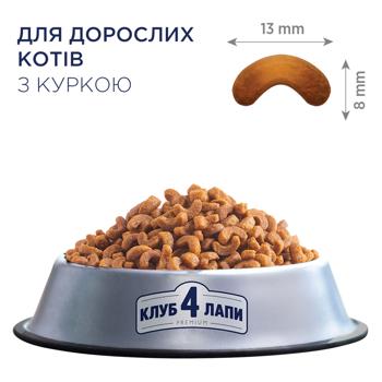 Корм сухий Club 4 Paws Premium з куркою для котів 900г - купити, ціни на MasterZoo - фото 2