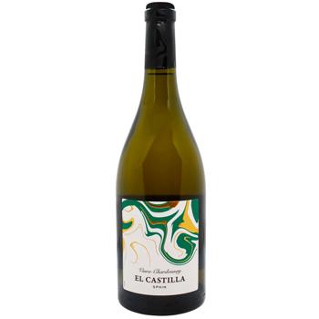Вино El Castilla Viura Chardonnay біле напівсухе 13% 0,75л