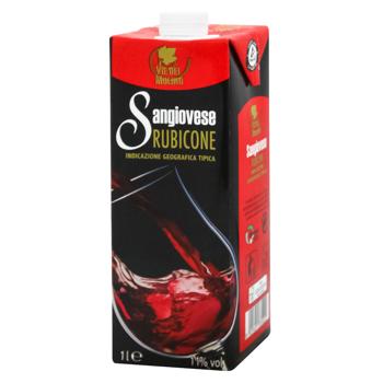 Вино Via Del Molino Sangiovese IGT Rubicone червоне сухе 11% 1л - купити, ціни на NOVUS - фото 1