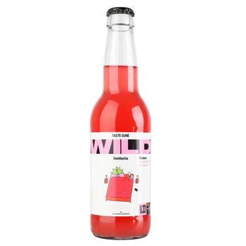 Комбуча Wild Kombucha Малина 0,33л - купить, цены на Эпицентр FOOD - фото 1