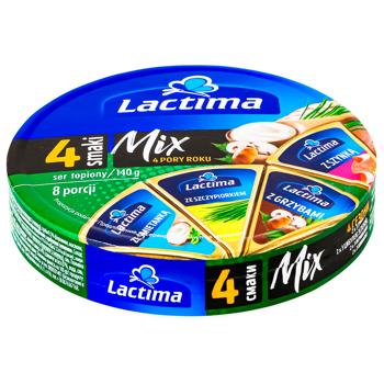 Сир плавлений Lactima 4 сезони 45% 140г - купити, ціни на - фото 1