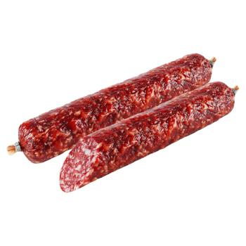 Ковбаса Зоря Дніпра Салямі Браун н/к в/с  - купити, ціни на Grono - фото 1