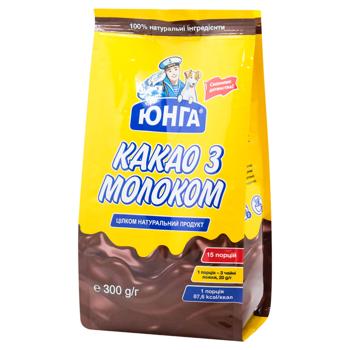 Yunga Cocoa with Milk Cocoa Drink 300g - buy, prices for - photo 2