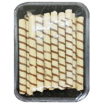 Трубочки вафельні Солодка Долина Хрумка зі смаком згущеного молока - купити, ціни на Чудо Маркет - фото 3