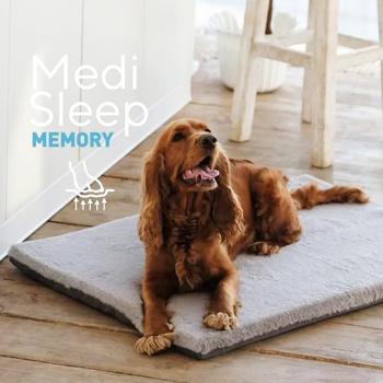 Матрац для собак та котів Природа Medi Sleep Memory ортопедичний 92х65х4см сірий - купити, ціни на MasterZoo - фото 2