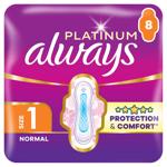 Прокладки гігієнічні Always Platinum Ultra Normal 8шт