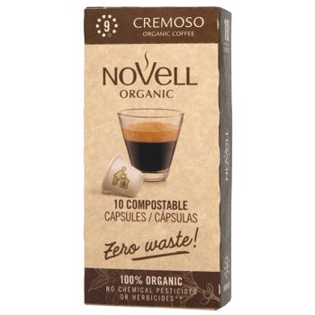 Novell Cremoso Organic Coffee Capsules 5.3g*10pcs - buy, prices for COSMOS - photo 1