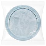 Inpak Disposable Dessert Plates 20pcs Clear-Light Blue