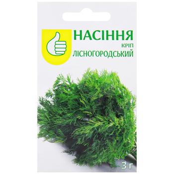 Насіння Кожен День Кріп Лісногородський 3г - купити, ціни на Auchan - фото 1