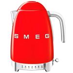 Чайник електричний Smeg 50х з регулятором температури червоний