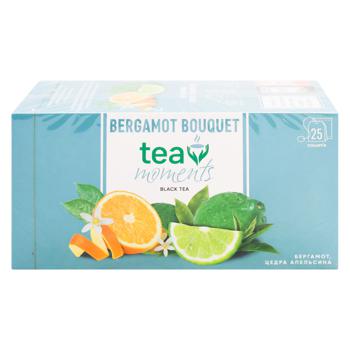 Чай черный Tea Moments Bergamot Bouquet 1,8г*25шт - купить, цены на ULTRAMARKET - фото 2