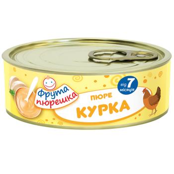 Пюре Фрута пюрешка курица 120г - купить, цены на МегаМаркет - фото 1