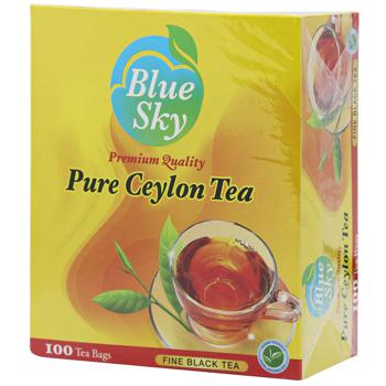 Чай черный Blue Sky Pure Ceylon 1,5г*100шт - купить, цены на Auchan - фото 1