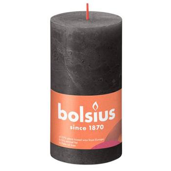 Bolsius Rustic Steel Gray Candle 130/68 - buy, prices for COSMOS - photo 1