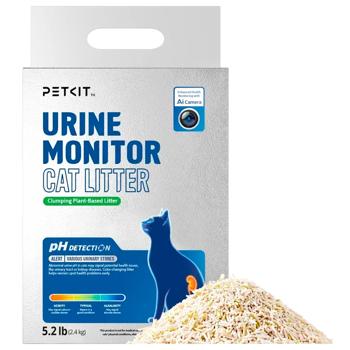 Petkit Urine Monitor Cat Litter кукурудзяний наповнювач 2,4 кг - без аромату - купить, цены на MasterZoo - фото 1