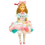 Декоративна підвісна фігурка Дівчинка з макарунсами 8*15 см 208-328 BONADI 1 шт