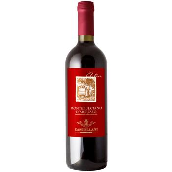 Вино Castellani Montepulciano D`Ambruzzo красное сухое 12% 0,75л