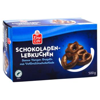 Пряники Fine Life глазированные молочным шоколадом 500г - купить, цены на - фото 3