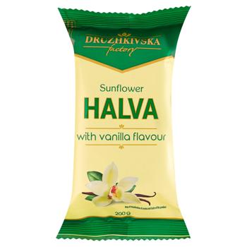 Халва Дружківка соняшникова ванільна 200г - купити, ціни на Чудо Маркет - фото 1