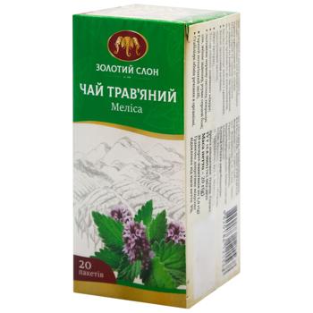 Zolotij Slon Melissa Herbal Tea 1g*25pcs - buy, prices for Epicentr FOOD - photo 1