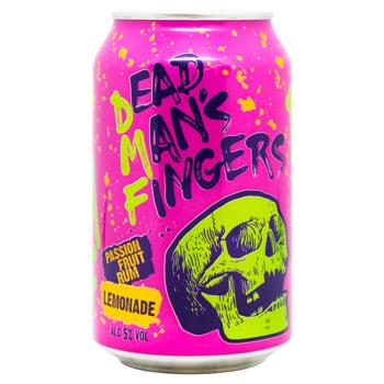 Dead Man's Fingers Rum Lemonade Low-Alcohol Drink 5% 0.33l - buy, prices for ULTRAMARKET - photo 1