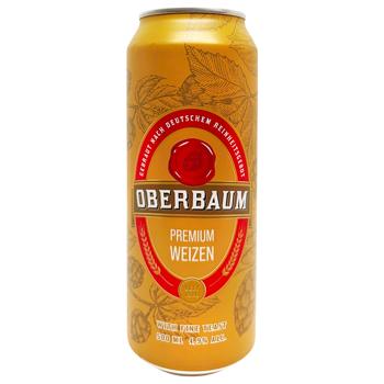 Пиво Oberbaum Weizen 4,9% 0,5л - купити, ціни на КОСМОС - фото 1