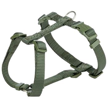 Trixie Premium H-Harness шлея для собак L-XL 75-120 см - оливковий - купить, цены на MasterZoo - фото 1