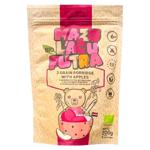 Каша Mazo Lacu вівсяно-гречано-пшоняна з яблуком органічна 200г