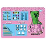 Yes Minecraft Spring Table Mat 43x29cm