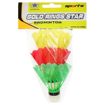 Воланы для бадминтона 25375-10 - купить, цены на КОСМОС - фото 1