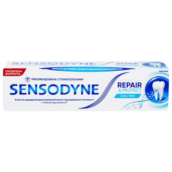 Зубная паста Sensodyne Восстановление и защита 75мл - купить, цены на КОСМОС - фото 3