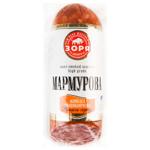 Ковбаса Зоря Дніпра Мармурова напівкопчена вищий сорт