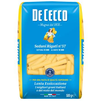 De Cecco Sedani Rigati Pasta №57 500g - buy, prices for METRO - photo 1