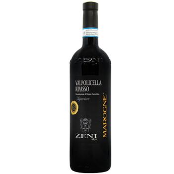 Вино Zeni Valpolicella Ripasso червоне сухе 14% 0,75л