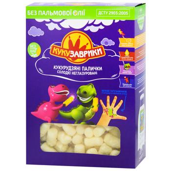 Kukuzavryky Unglazed Corn Sticks with Gift 100g - buy, prices for MegaMarket - photo 1