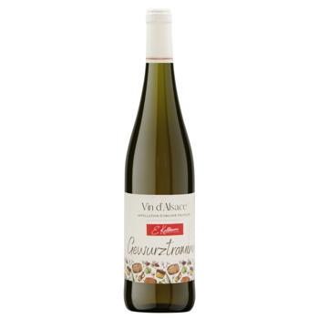 Вино Kellermann Gewurztraminer біле напівсолодке 13% 0,75л - купити, ціни на NOVUS - фото 1