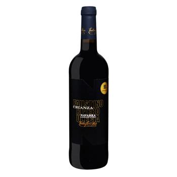 Faustino Rivero Ulecia Crianza Navarra Red Dry Wine 14% 0.75l - buy, prices for NOVUS - photo 1