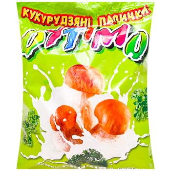 Ottimo Mushrooms in Sour Cream Flavored Corn Sticks 45g