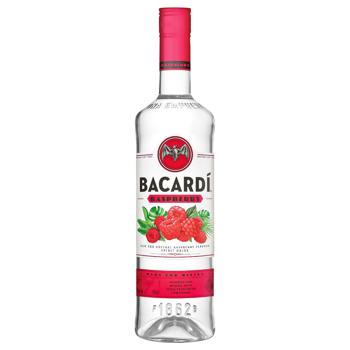 Напій спиртний Bacardi Razz на основі рому зі смаком малини 27% 0,7л
