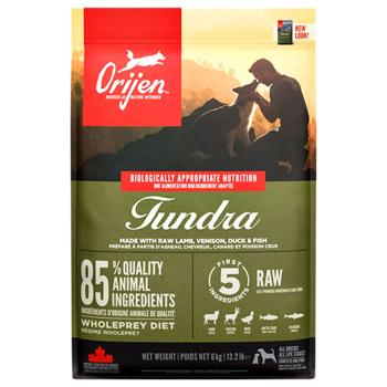 Orijen Tundra сухий корм для собак 6 кг - ягня - купить, цены на MasterZoo - фото 1