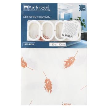 Штора для ванной Koopman 180х180см - купить, цены на NOVUS - фото 4