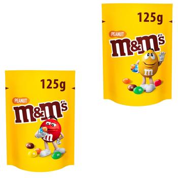 M&M's Dragees with Peanuts and Milk Chocolate 125g