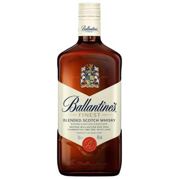 Віскі Ballantine's Finest 40% 0,7л - купити, ціни на Торба - фото 1