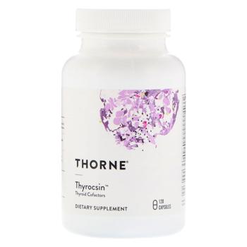 Підтримка щитовидної залози Thorne Research Thyrocsin 120 капсул - купити, ціни на Біотус - фото 1