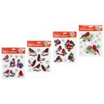 Наклейки новорічні Angel Gifts на вікна в асортименті