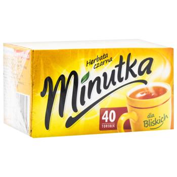 Чай чорний Minutka 1,4г*40шт - купити, ціни на METRO - фото 2